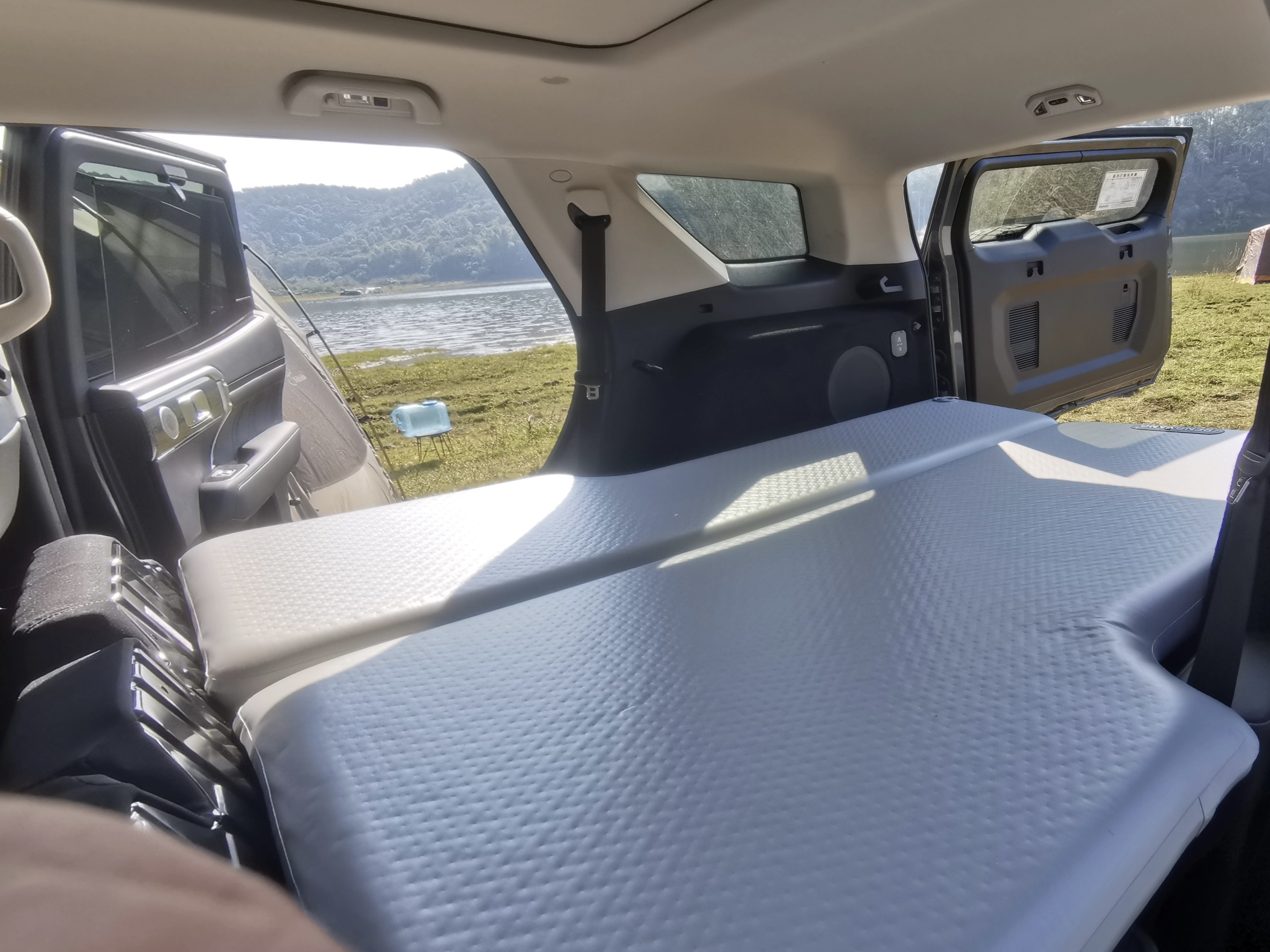 Tank 500Tz Tank 400t300 Brushed Paddle Board Car Sleeping Mat, Foldableing Inflatable Bed Car Camping Style
