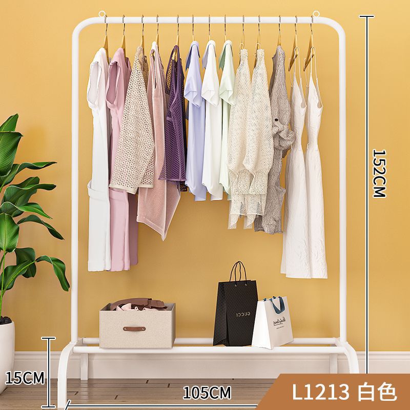 [단일 수납층] 길이 105CM 흰색