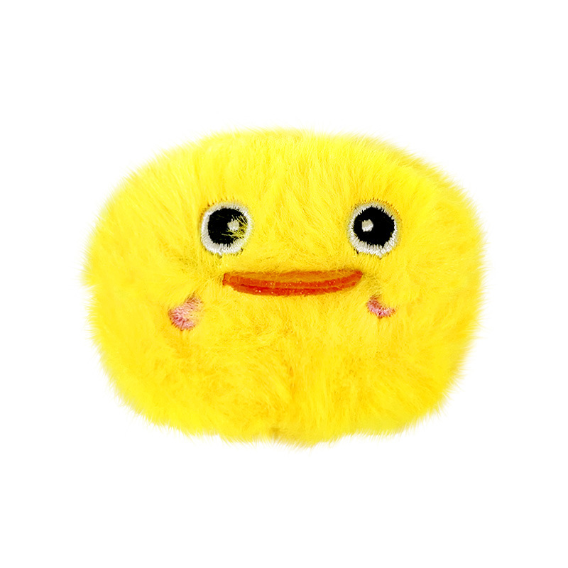 Mascota llamando a la bola de peluche sonido de juguete de dibujos animados animal divertido gato bola resistente a los arañazos resistente a los mordiscos