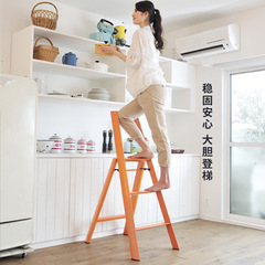 P616 wholesale ladder household folding ladder thickened aluminum alloy herringbone ladder multifunctional indoor stair pony stool long