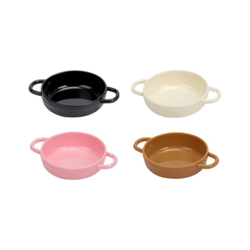 Miniature Hot Pot Toy — Realistic Family Kitchen Accessory, Plastic DIY Play Pot, 5.3×4×1 cm, 4 colors