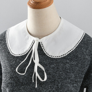 Fake collar women's all-match Cotton women's age-reducing outerwear decorative collar