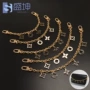 改造老花黑白色金属包带