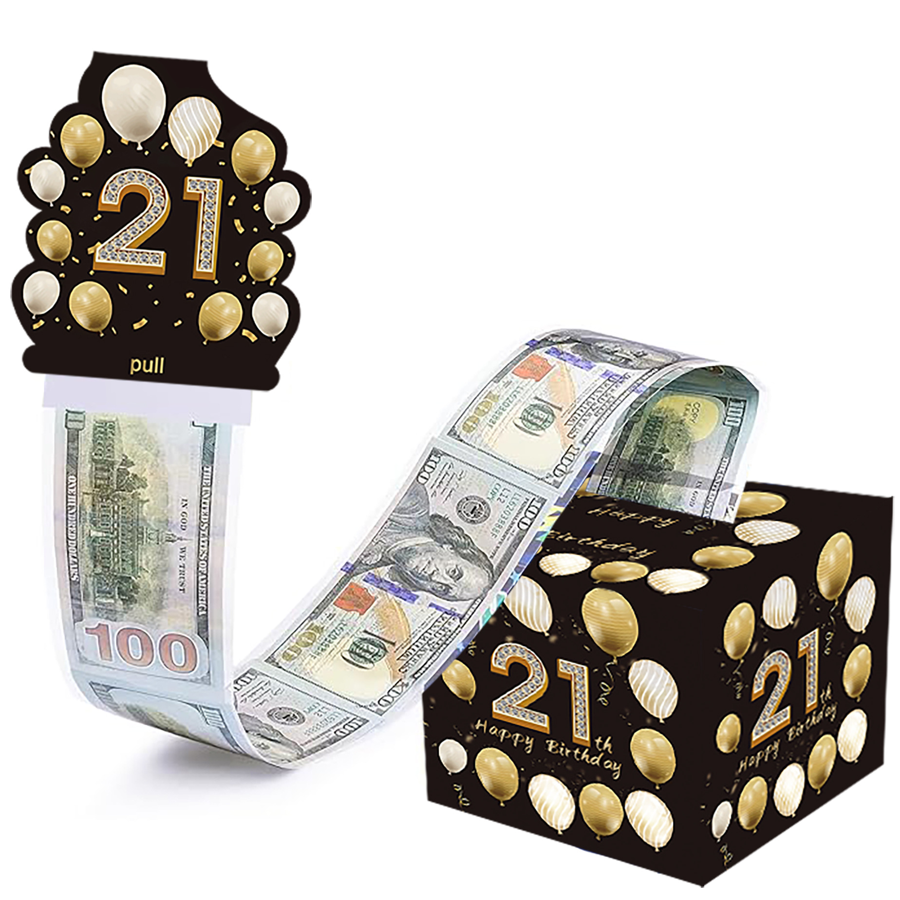 现货21岁黑金礼盒