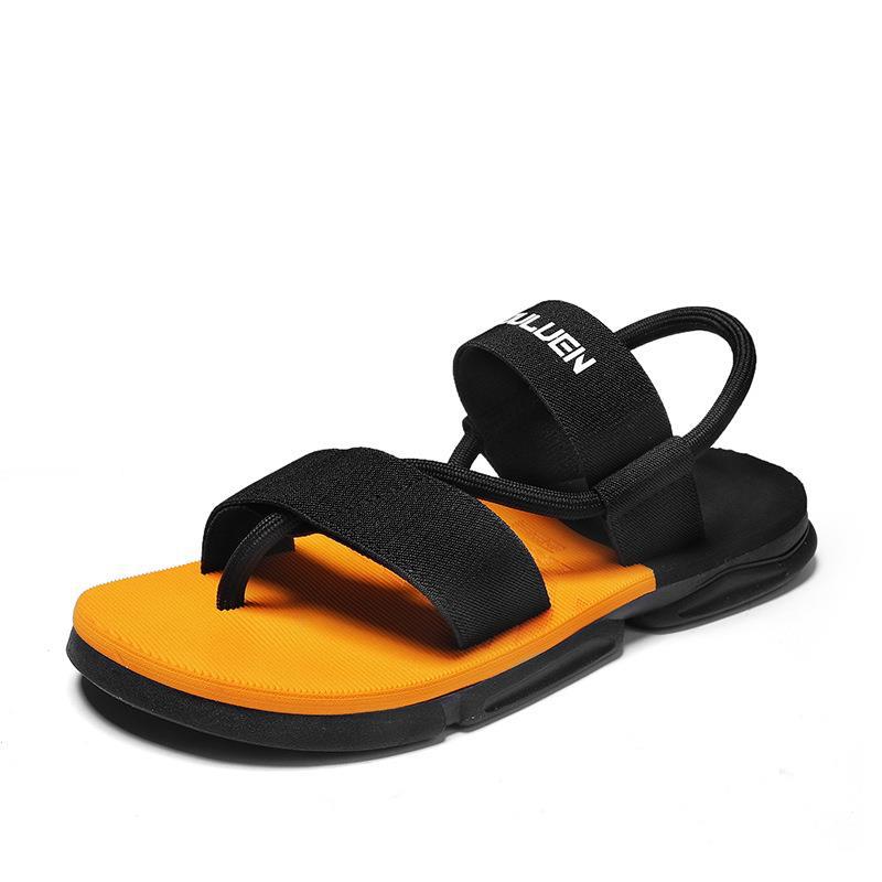Sandalias casuales transfronterizas 2023 verano al aire libre playa zapatos hombres chanclas casa interior plataforma zapatillas