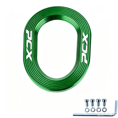 Cover Aluminum Alloy Exhaust Pipe | Motosiklet ləvazimatları və aksesuarları - pcx-exhaust-pipe-tail-cap-green
