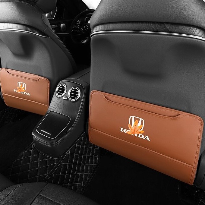 Asiento de automóvil anti-rasquillado en el automóvil universal respaldo patada anti-rasquillado anti-desgaste protector trasero almacenamiento bolsa