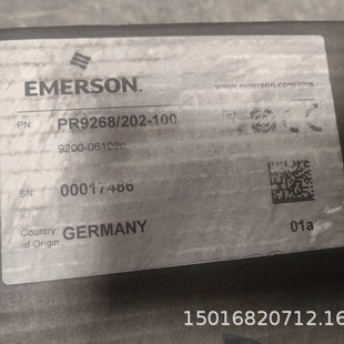 Emerson Vibration Probe PR9268/202-1004 Shun Feng Postage Physical Photography Negotiation