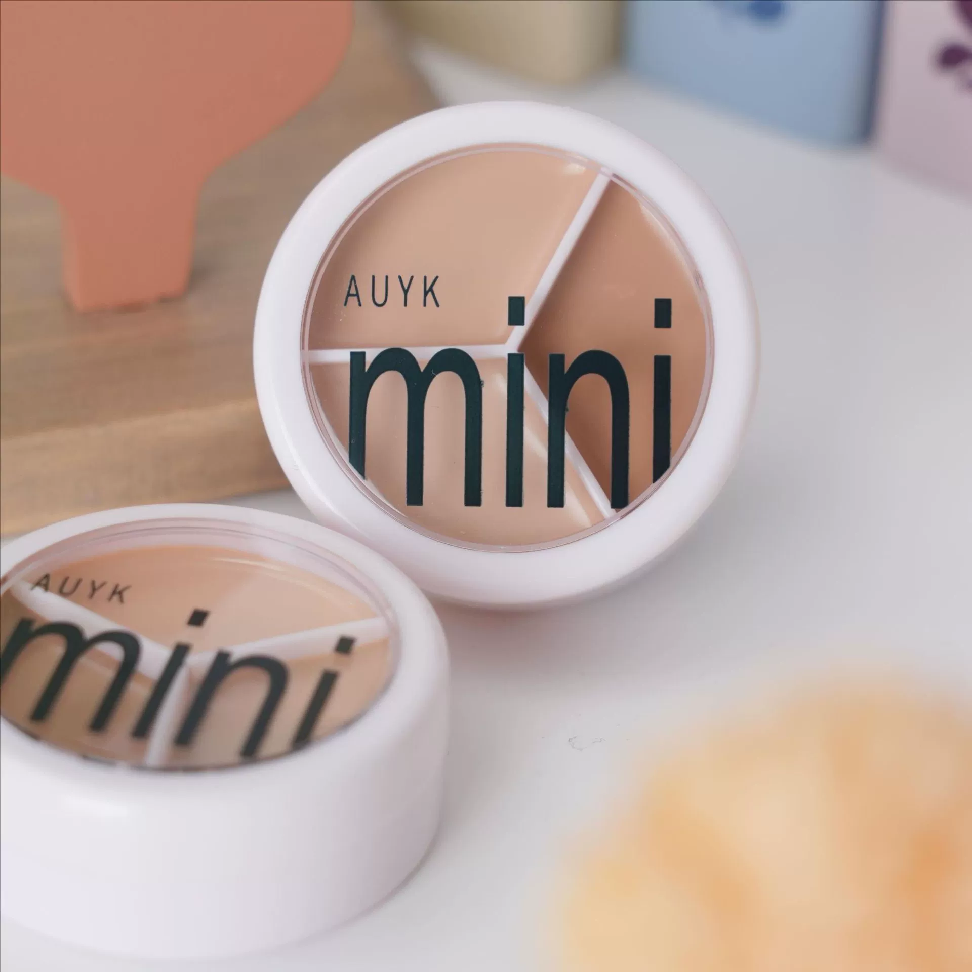 AUYK трехцветный консилер не снимает макияж