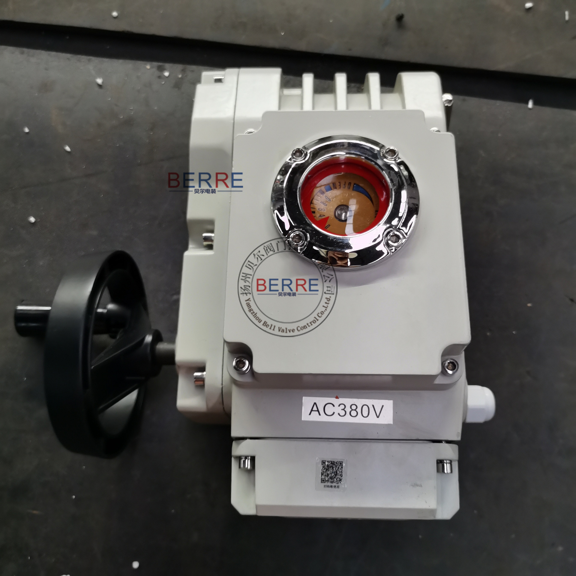 对夹蝶阀电动执行器ALX-025开关型电动执行机构