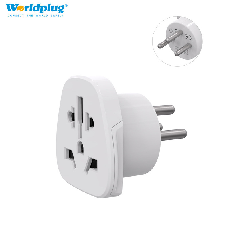 World to Israel Plug Adapter Israel Converter Travel Conversion Socket