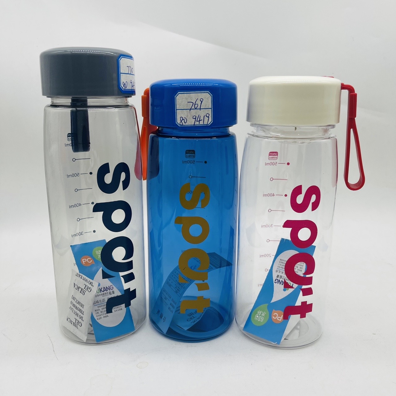 Fortun Sport portátil al aire libre taza de plástico de alta capacidad hervidor de plástico resistente a altas temperaturas publicidad de moda simple montado en el vehículo