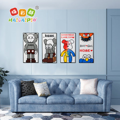 Hi-Color Assembly Building Block Toy Series Ks Violent Bear Flat Drawing