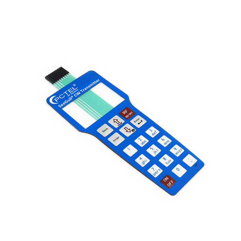 专业定 制批发薄膜开关按键面板多规格防水耐用触摸灵敏薄膜开关