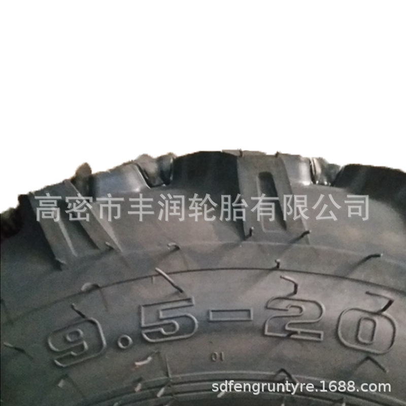 批发 四驱农用拖拉机轮胎驱动轮9.5/950-20轮胎人字加宽花