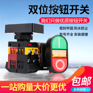 Double-Position Button As-22 Ppbb-30N Apbb-22N Oval Double-Ended Button Switch with Light High Quality