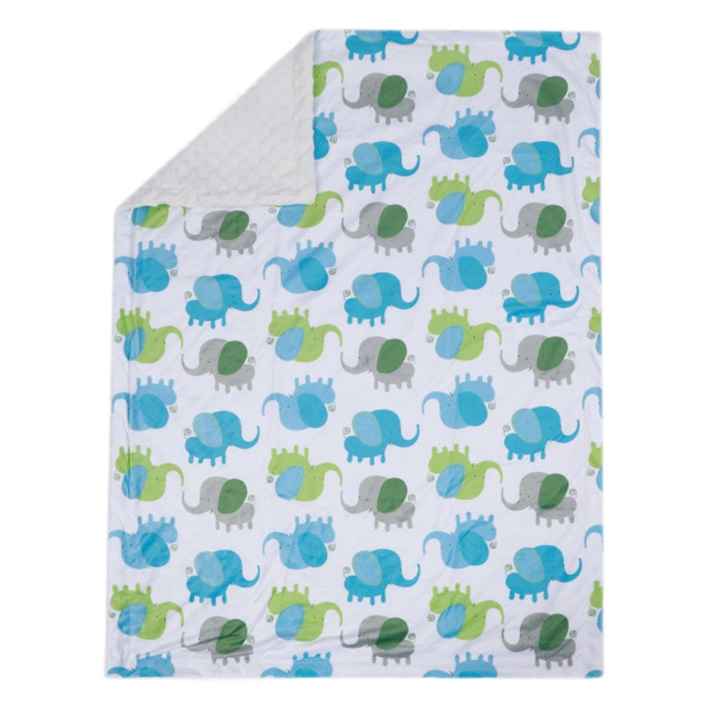 Doug Blanket Baby Class A Digital Printing Summer quilt Double Layer Blanket Wholesale Children Blanket Pimple Soothing Blanket