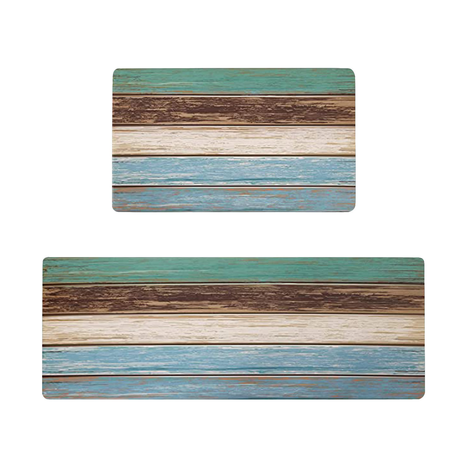 Tapis à thème de Noël, paillasson antidérapant et résistant aux taches, tapis absorbant pour salle de bain, entrée, cuisine_voghion.com