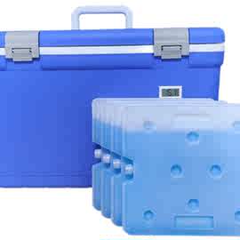 35L医用冷藏箱药品保温箱2-8度小型疫苗血液冷链试剂储存运输保冷