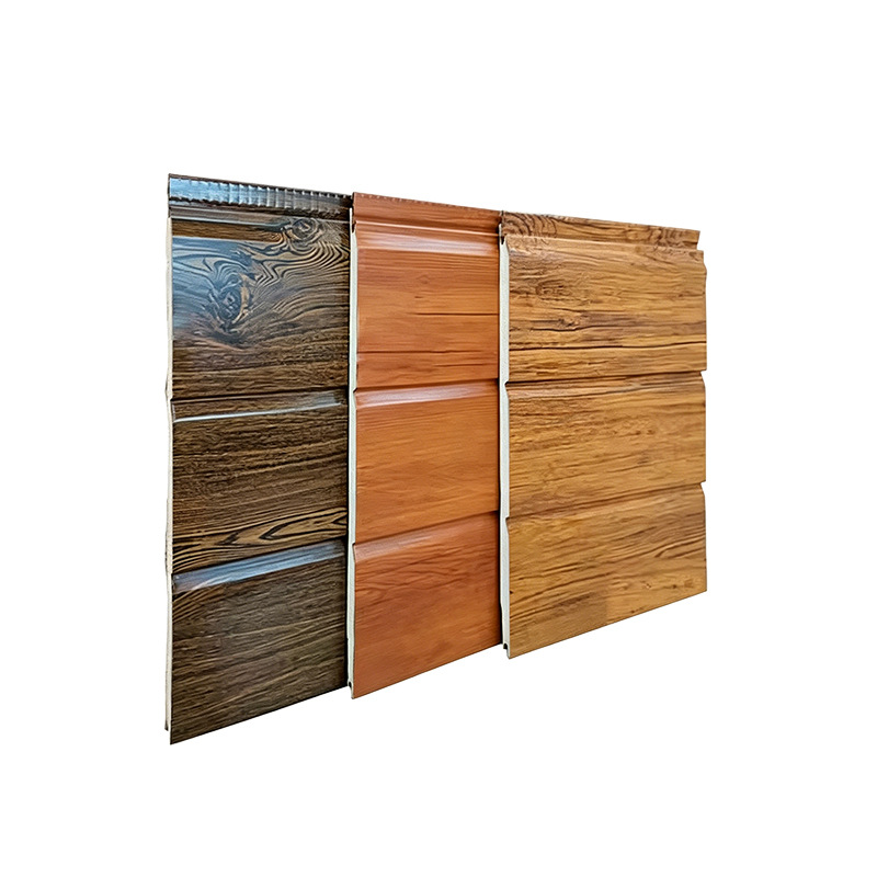Fabricante de paneles decorativos de aislamiento térmico tallados en metal cabello recto paneles decorativos de aislamiento térmico de pared exterior de villas de acero ligero paneles decorativos de pared exterior impermeables
