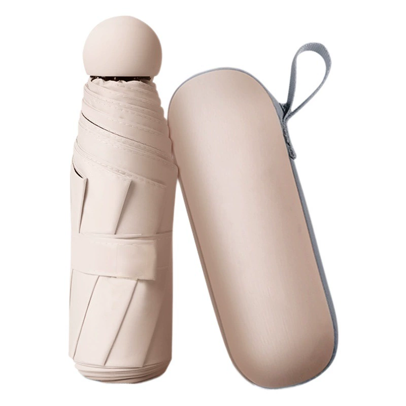 Мини-карманный капсула зонтик женский складной зонтик высокий смысл зонтик пользовательские зонтик солнцезащитный зонтик зонтик солнечный зонтик зонтик