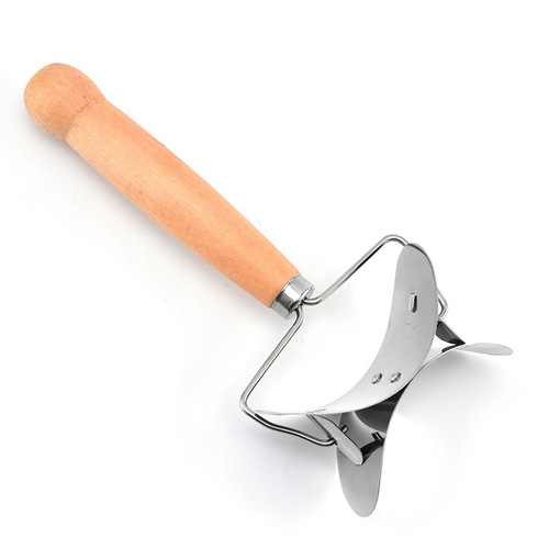 Dumpling cutter, dumpling skin knife, stainless steel dumpling making mold, kitchen cooking dumpling roller knife