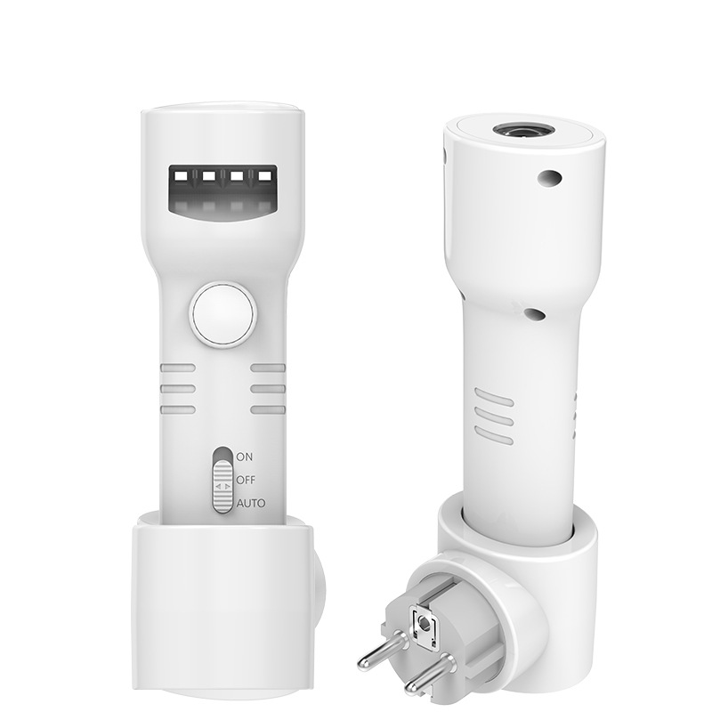 Nuevo producto transfronterizo lámpara de inducción recargable con linterna para personas para caminar la luz para eliminar la lámpara de inducción del cuerpo humano luz nocturna modelo caliente transfronterizo