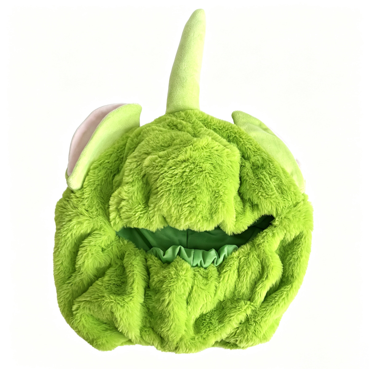 Teletubbies plush helmet cover for outdoor cycling, scratch-resistant helmet cover, funny and unique motorcycle helmet cover