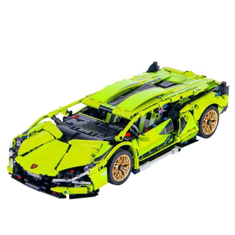 Coche deportivo de control remoto coche de carreras compatible con bloques de construcción de lego guerrero negro rambo cielo estrellado versión kini rompecabezas modelo de montaje regalo