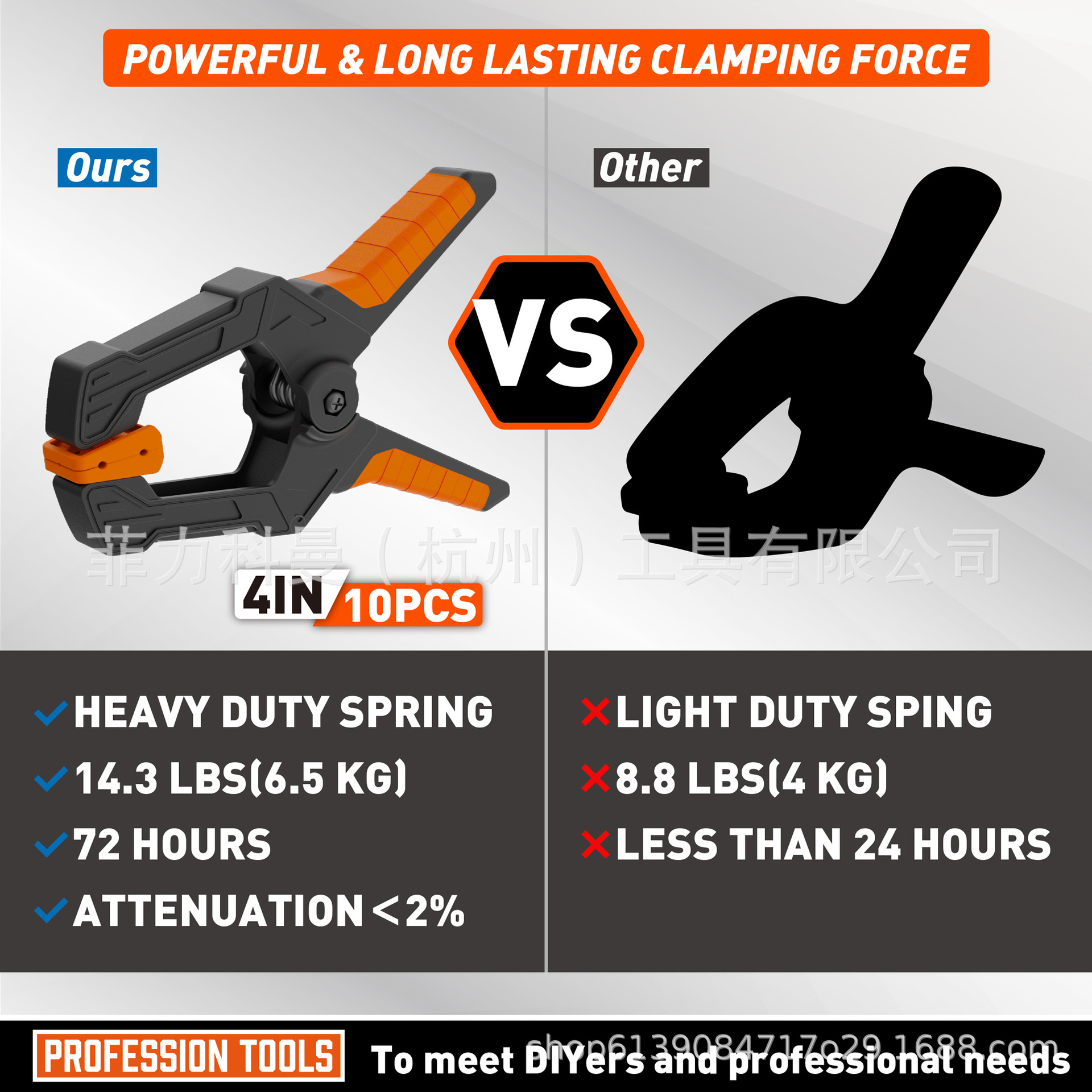 10pcs 4 pulgadas abrazadera de carpintería para carpintería, conjunto de abrazadera de carpintería, abrazadera rápida, para la unión,