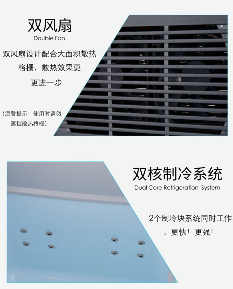 22-Liter Small Refrigerator for Home and Car Use, Dual-Purpose for Trucks, Cross-Border Car Refrigerator, Cooler Box, Dropshipping, Cross-Border Hot Seller