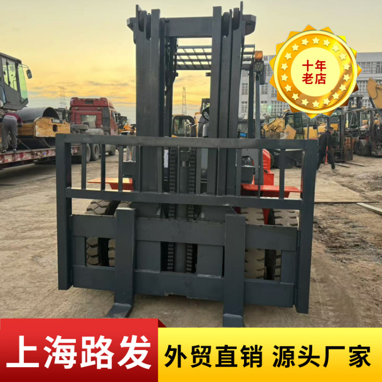 HeLi 3 toneladas 5 toneladas 6 toneladas 8 toneladas diesel carretilla elevadora neumático sólido usado