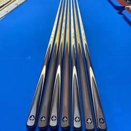 台球球杆一体练习免漆节会中式替换白蜡分体小头杆子克