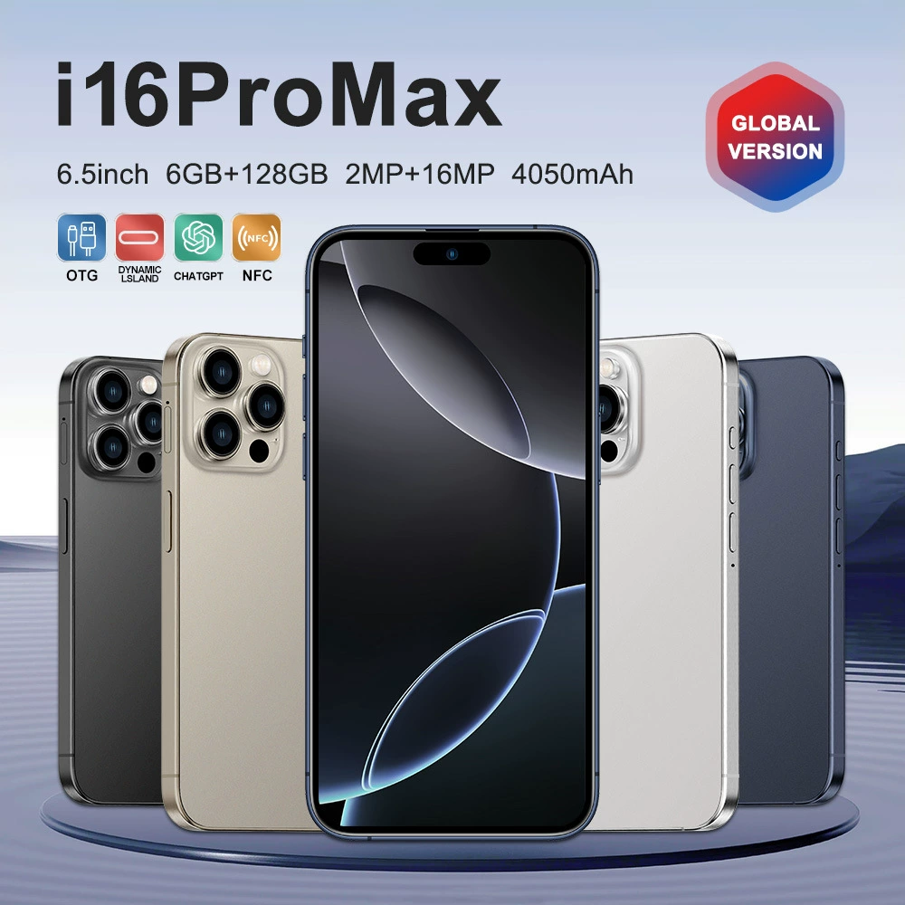 Смарт‑мобильный телефон, Intel Core i16, 16 Pro Max, 4G, поддержка всех стандартов сетевой связи, Android, широкий экран