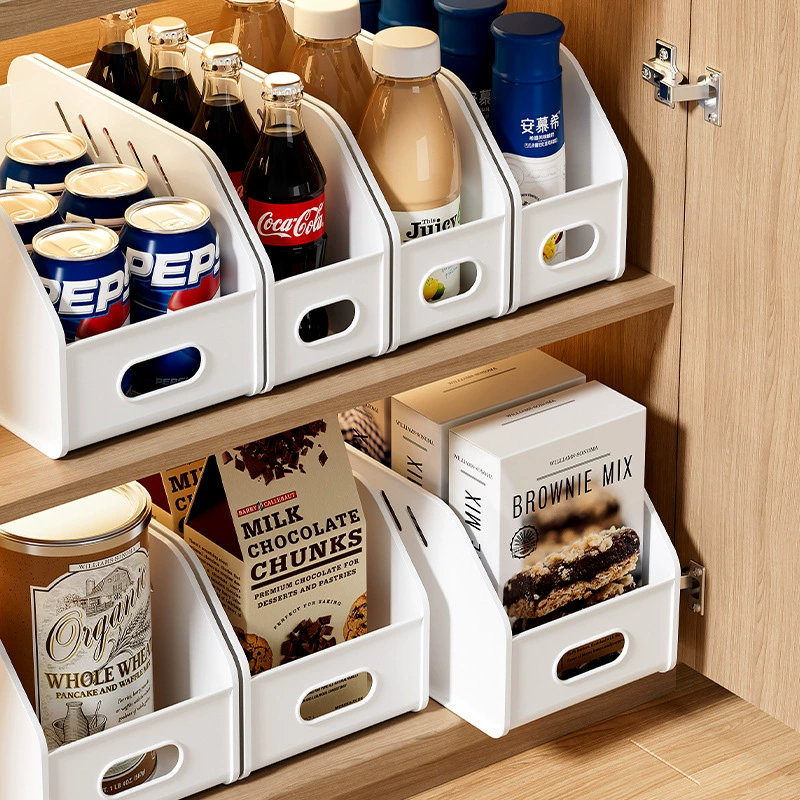 Ящик для хранения мелочей Бытовой шкаф Закуски Кухонная утварь Косметика Настольная корзина для хранения в японском стиле