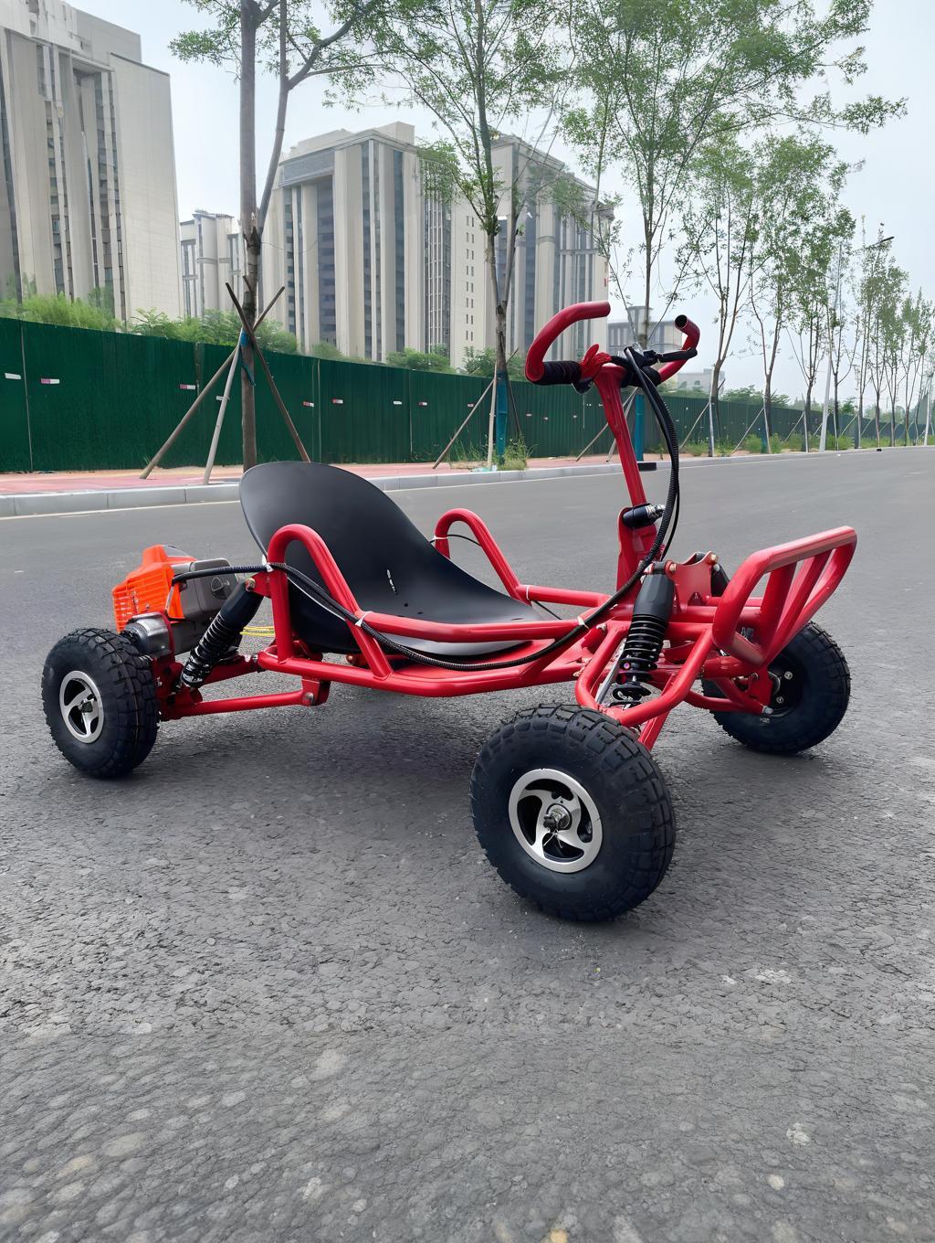 Nuevo kart todoterreno instalación gratuita equipo de entretenimiento combustible de cuatro ruedas deriva de playa bicicleta de montaña todo terreno