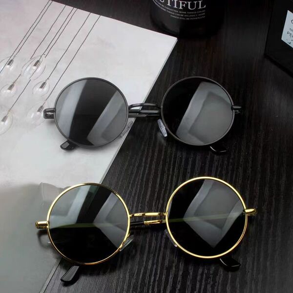 Retro Harry Potter round glasses Hyaluronic acid duck cute metal…