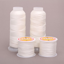 博婷串珍珠线 diy手工编织串珍珠圆珠手链编织线绳项链绕线白股线