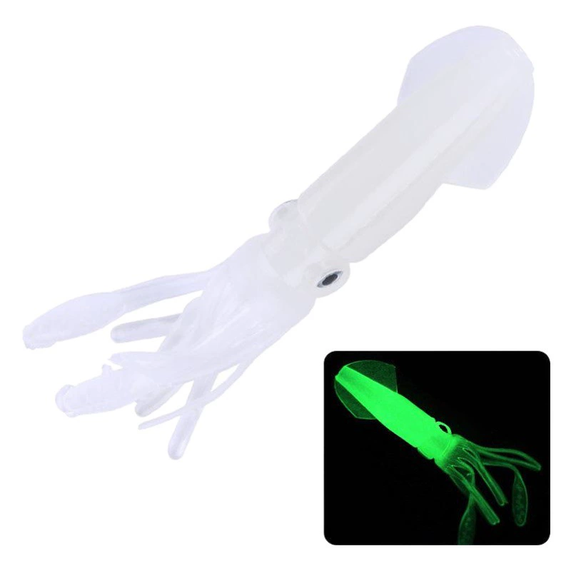 Luya Soft Bait светящийся полый кальмар Luya приманка рыболовные снасти приманка оптом Приманка для кальмаров ПВХ бионическая поддельная приманка Weihai