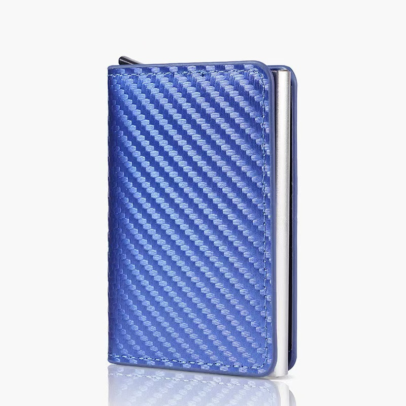 Cartera con Bloqueo RFID para Hombre, Tarjetero para Identificación y Tarjetas de Crédito