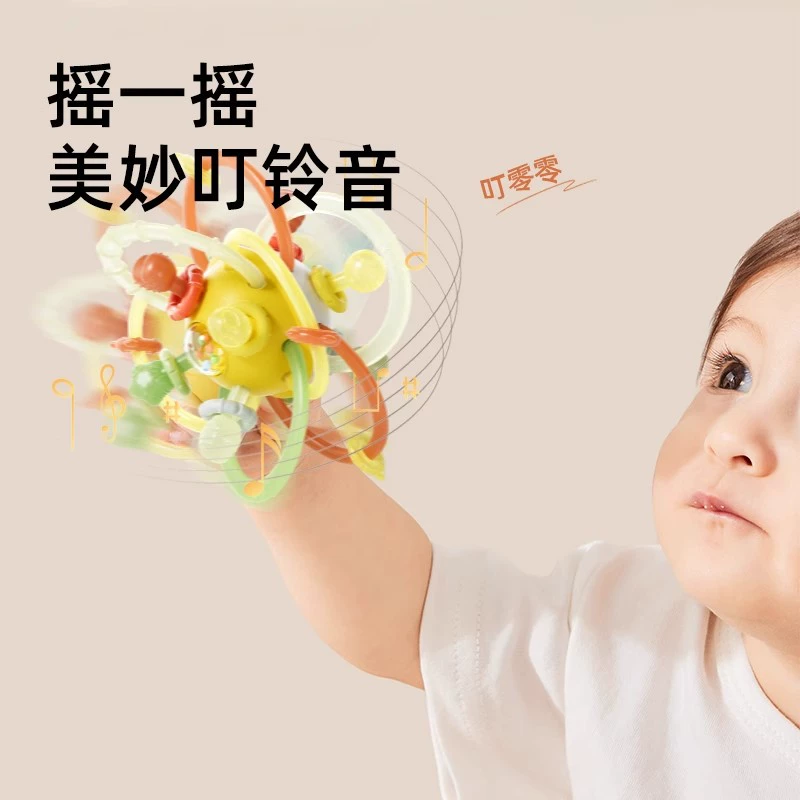 Граббер, прорезыватель для детей, игрушка, 0-3-6 месяцев, 0-1 лет