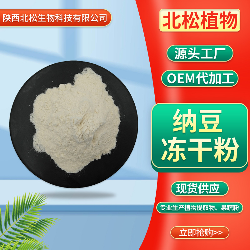 99%纳豆冻干粉 食品级纳豆粉纳豆提取物厂家现货供应纳豆冻干粉