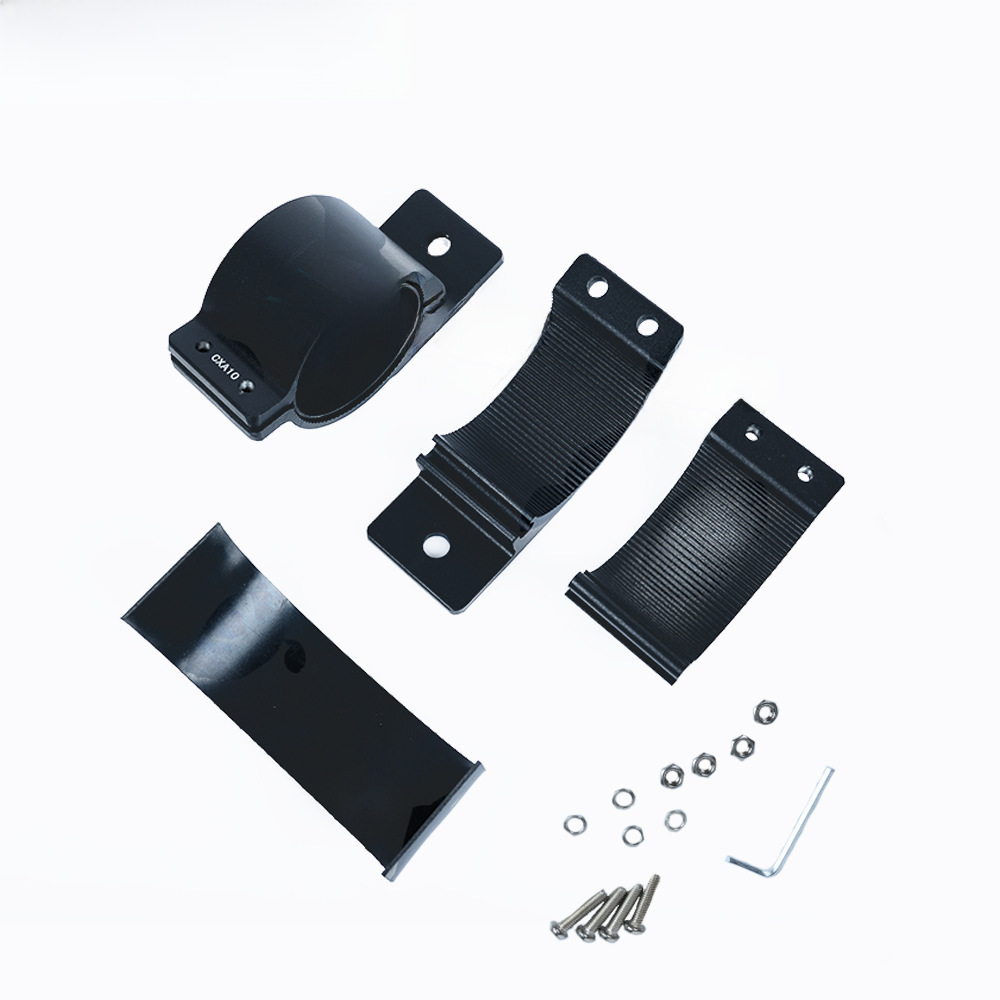(2개) 2 인치 2.5 인치 3 인치 클램프 파이프 브래킷 오프로드 차량 보조 램프 수정 브래킷 알루미늄 합금 클램프 파이프 브래킷