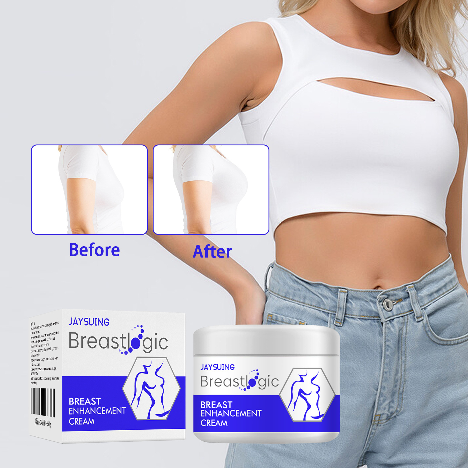 Crema Lifting Raddrizzamento Post-partum Torace Cadente Massaggio Allattamento per Migliorare la Fermezza e la Pienezza_voghion.com