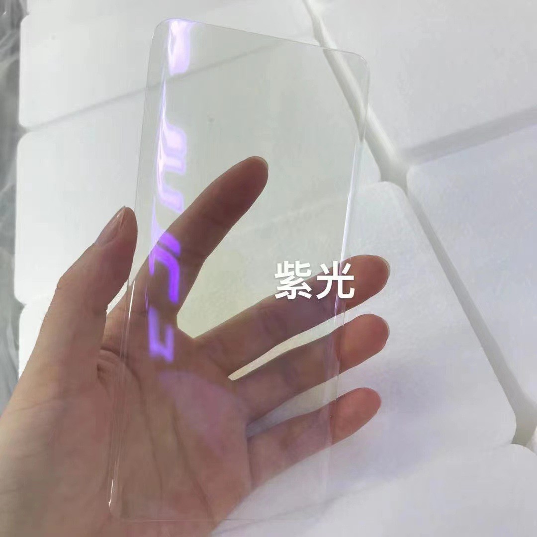 Adecuado para Samsung S24 superficie curva templado película UV HD epoxi película s24plus/s24ultraUV anti-Peeping