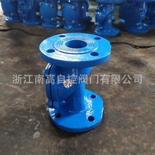 铸钢橡胶瓣止回阀HC44X-16C 球墨铸铁污水逆止阀 单向阀