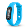 Factory spot LCD calorie sports runner watch Silicone gift electronics stroke bracelet approval