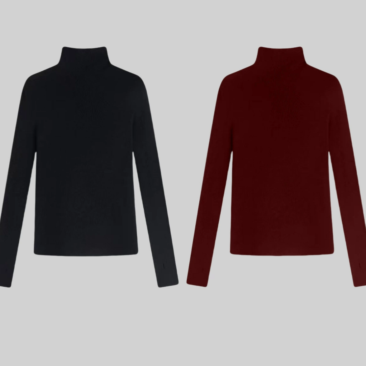 2024 осень и зима новый мягкий восковой, благоприятный для кожи темперамент с высоким воротником