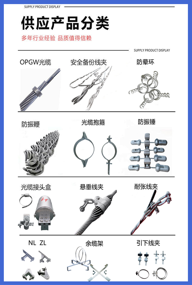 供应产品蓝宽边