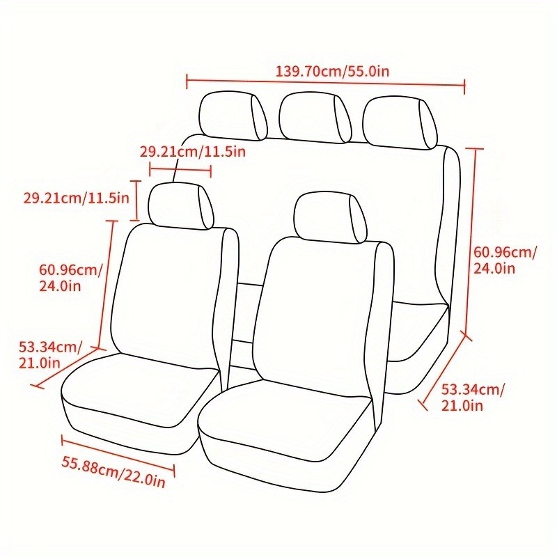 Cross-Border Best-Selling Car Seat Covers on Meike, 9-Piece Set, Universal for All Seasons, Tire Pattern Car Seat Covers Wholesale